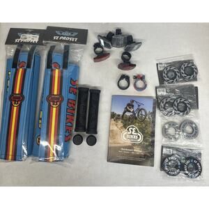 SE Bikes BMX Mix Pads, Donuts, grips, Clamp, and more New and used mix